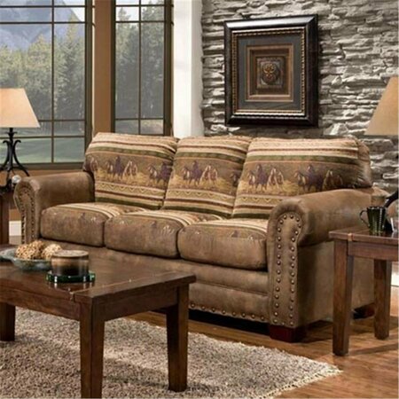 AMERICAN FURNITURE CLASSICS Wild Horses Sleeper Sofa 8505-40